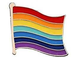 Pin Regenboogvlag