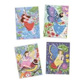 Djeco MAGISCHE GLITTER SCHILDERIJTJES - THE GENTLE LIFE OF FAIRIES