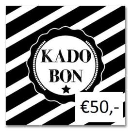 Kadobon Bij Dré t.w.v. €50,-