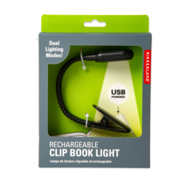 Kikkerland rechargeable boek lampje