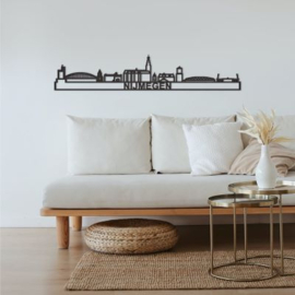 Skyline Nijmegen zwart-MDF 90cm