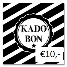 Kadobon Bij Dré t.w.v. €10,-