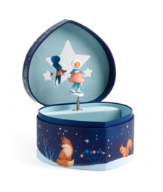 Muziek / Sieraden doosje Schaatster