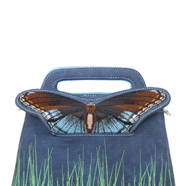 Tas Hi Di Hi Madame Butterfly navy