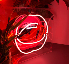 NEON BOX VERLICHTING LIPPEN