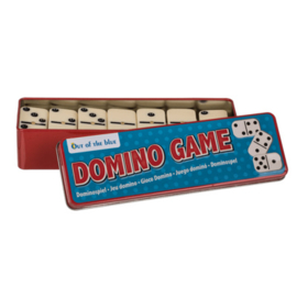 Domino spel in blik, 28 stenen