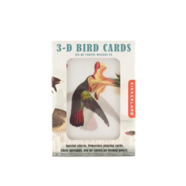 Kikkerland 3-D speelkaarten VOGELS