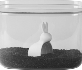 Qualy - Voorraadpot Voedselcontainer Bella Bunny XL