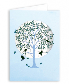 Forever Cards Laser-Cut Card - Green Tree