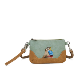 Tas Hi Di HI Melodie llicht groen / cognac