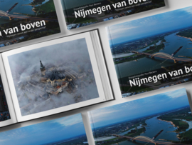 Hardcover boek Nijmegen van boven door Drone Paul Beckers