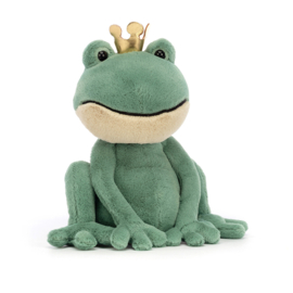 Jellycat knuffel Fabian Frog Prince
