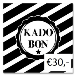 Kadobon Bij Dré t.w.v. €30,-