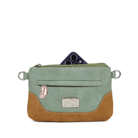 Tas Hi Di HI Melodie llicht groen / cognac