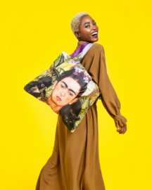 LOQI Bag - Self Portrait with Humming Bird Large Recycled