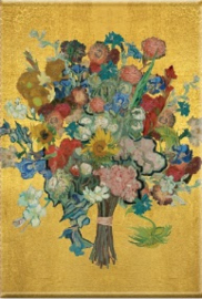Magneet Van Gogh flowers
