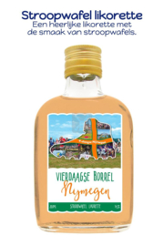 Vierdaagse Borrel Nijmegen stroopwafellikeur 200ml 