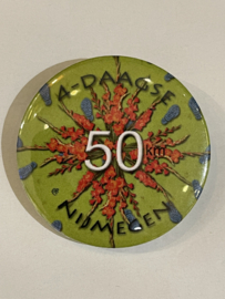 Button 50 kilometer Nijmeegse Vierdaagse