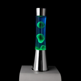 Fisura lavalamp TOWER // GROEN - BLAUW