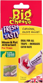 The Big Cheese  lokstof voor Muizen en Rattenvallen