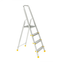 huishoudtrap aluminium 3 tredes