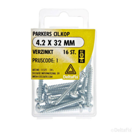 Parker 4,2 x 32 mm cil kop