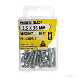 Parker 3,5 x 25 mm cil kop