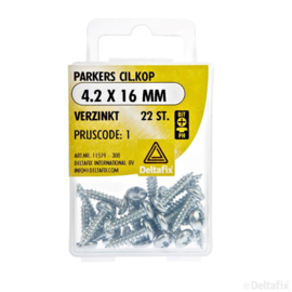 Parker 4,2 x 16 mm cil kop