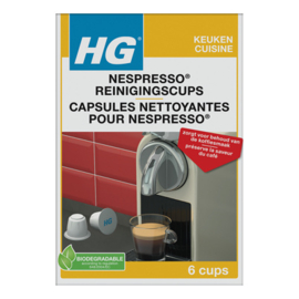 HG reinigingscups voor Nespresso ® machines