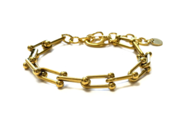 Armband stirrup goud