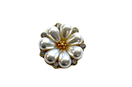Set van 2 pearl/goud