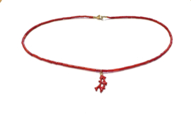 Ketting koraal met koraal bedel