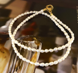 Ketting zoetwater pareltjes