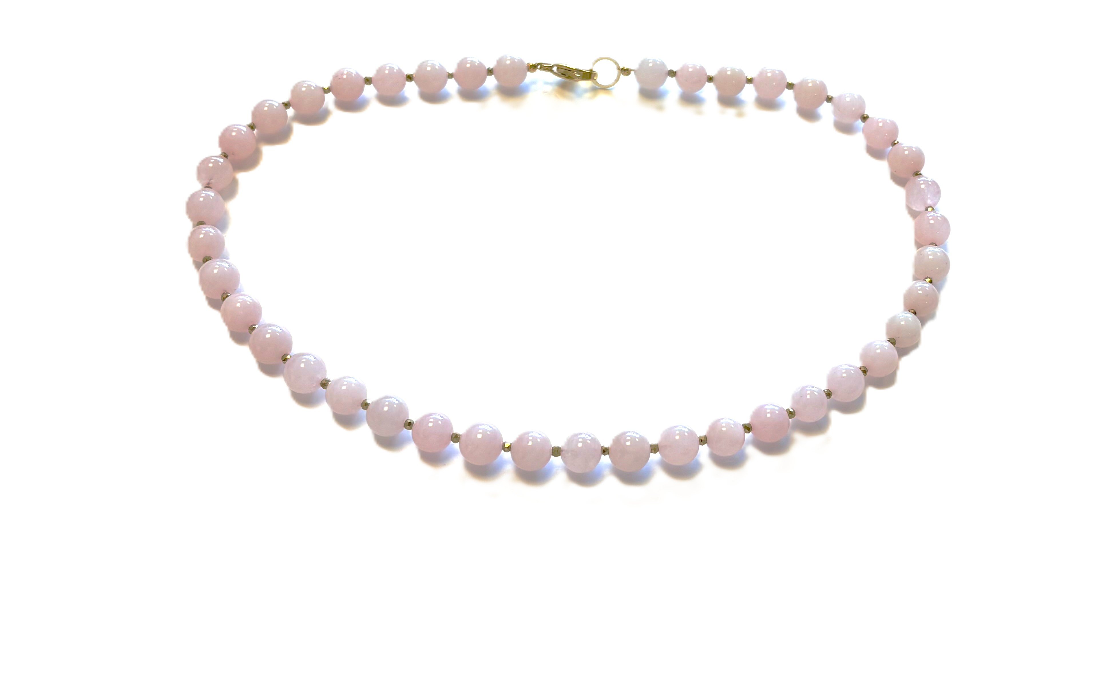 Ketting Rozenkwarts 8mm