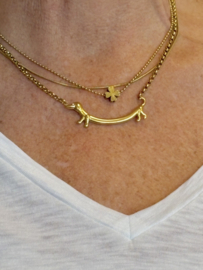 Necklace with Dachshund
