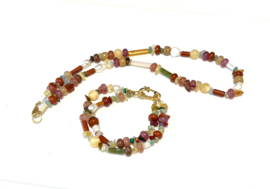 Armband edelsteen/parel