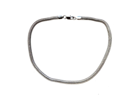 Ketting snake zilver