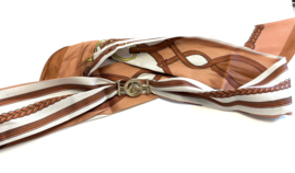 Bracelet shawl Hermes style gold