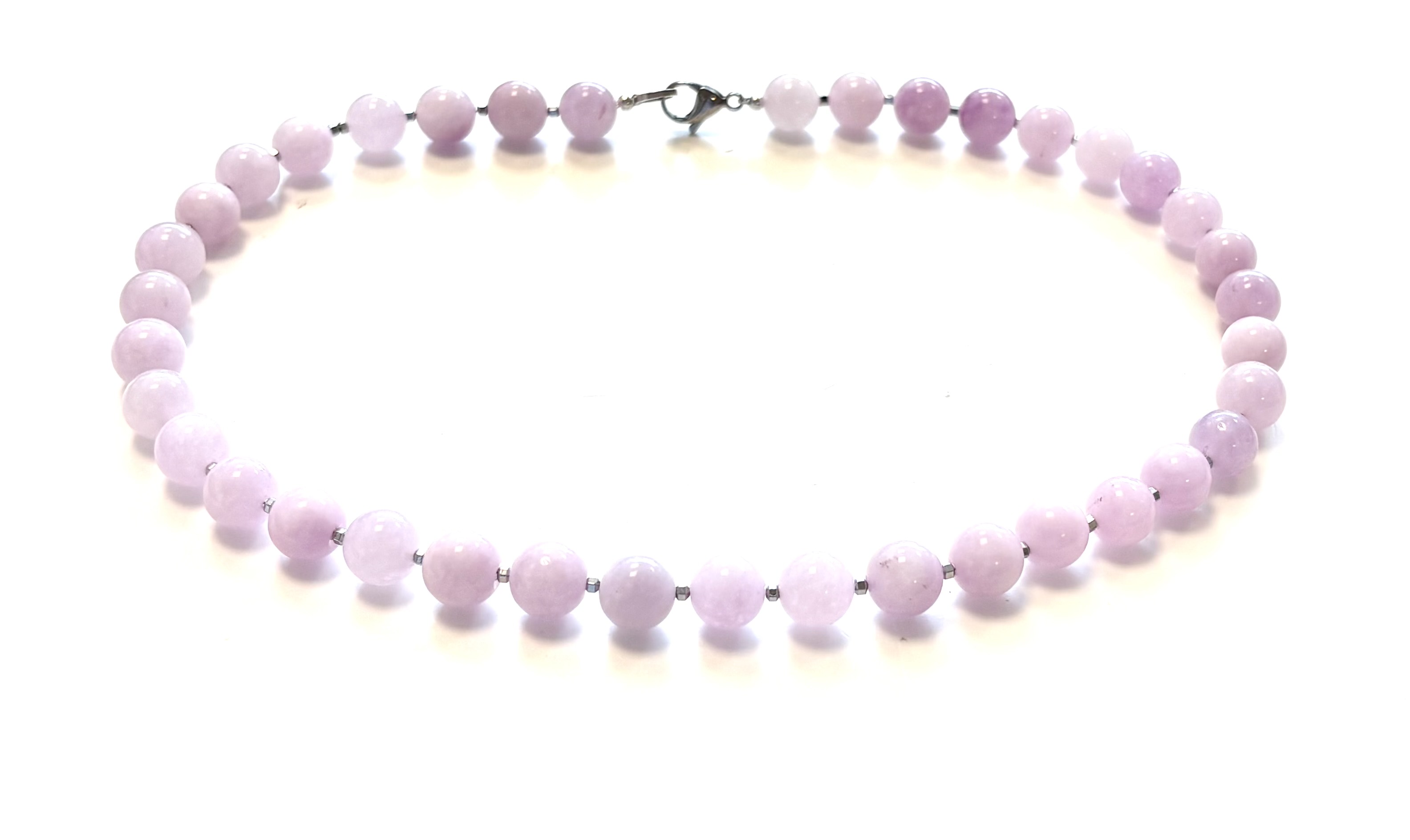 Ketting Purple Jade 10mm