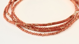 Ketting Red Emperor stone