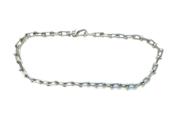 Ketting schakel zilver Tiffany style