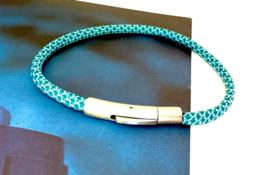 Bracelet paracord  turquoise/blue