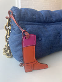Tashanger cowboylaars oranje/roze