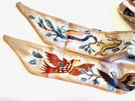 Bracelet shawl Hermes style ring burgundy