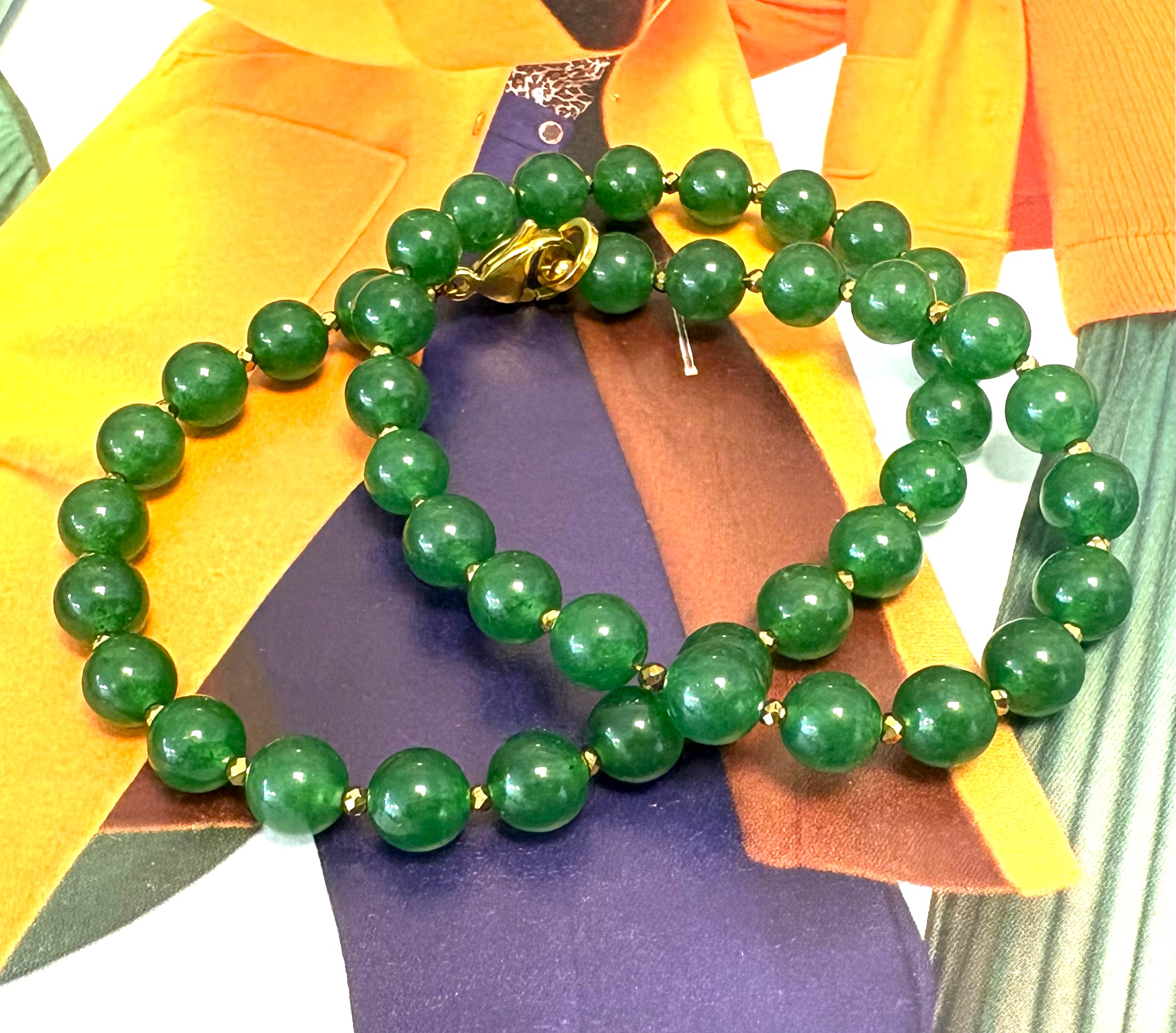 Ketting groene Jade
