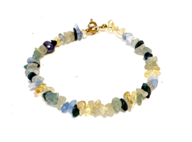 Armband chipstone edelsteen groen