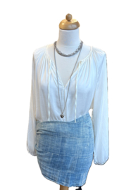 Ketting  zilver hart