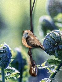 Ketting vogel Blauwborstje