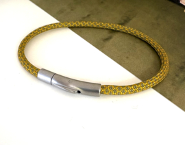 Bracelet paracord yellow/green