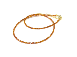 Ketting Red Zircon